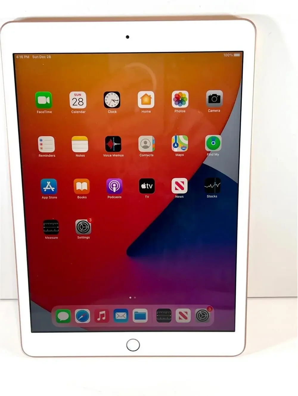 Apple iPad (7th Generation) A2197 32 GB, Wi-Fi, 10.2 Rose gold, White* READ (#3)